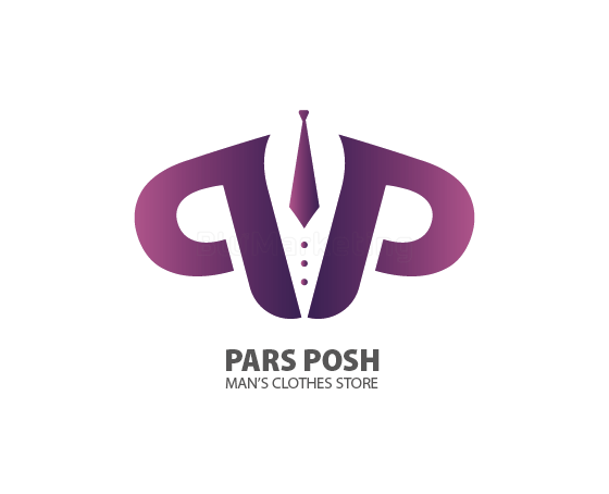 طراحی لوگو pars poosh clothes