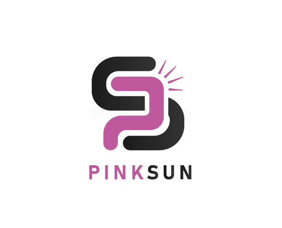 طراحی لوگو pinksun gallery