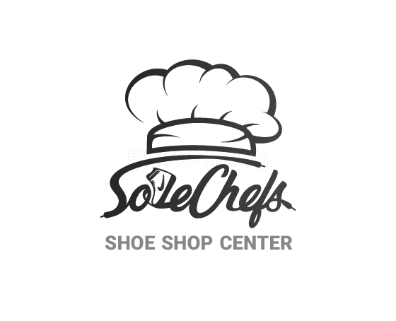 طراحی لوگو sole chefs - american shoe seller